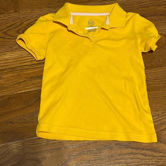 Wonder Nation size 4-5 golden polo shirt - Picture 1 of 5